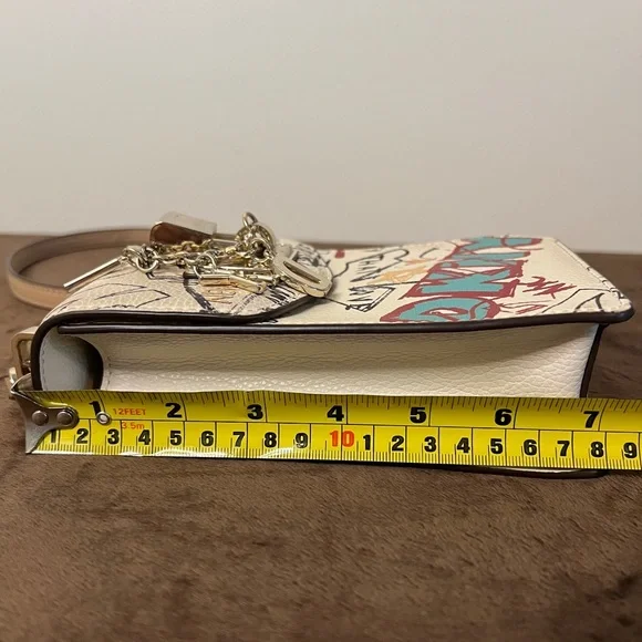 DKNY Elissa Crossbody Graffiti Bag - Picture 9 of 9